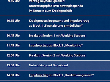 Agenda KreditCampus 2023