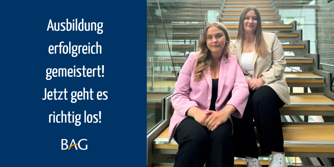 Herzlichen Glückwunsch zur bestandenen Prüfung!