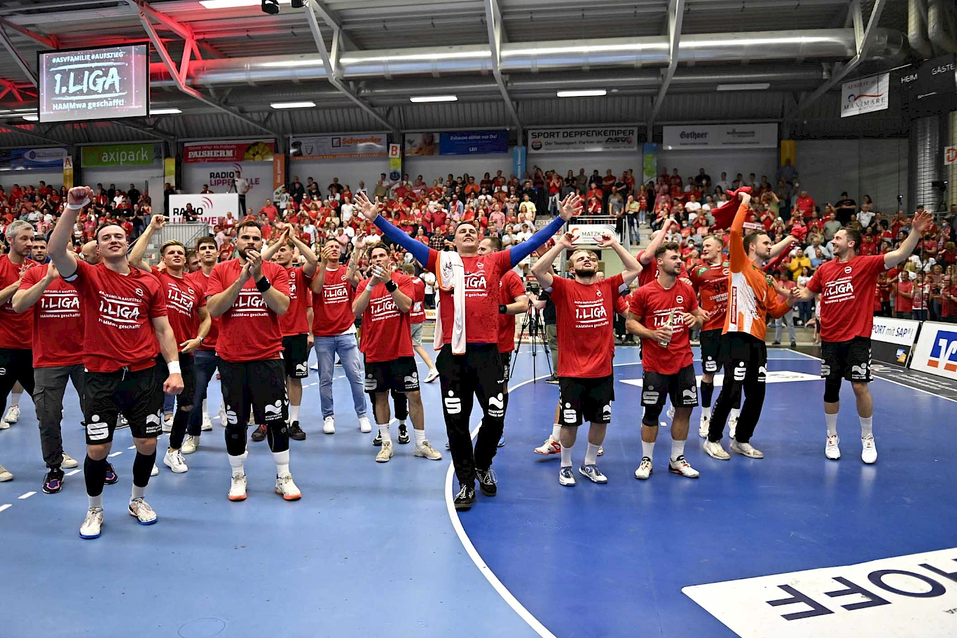 Mit Vollgas in die 1. Bundesliga
