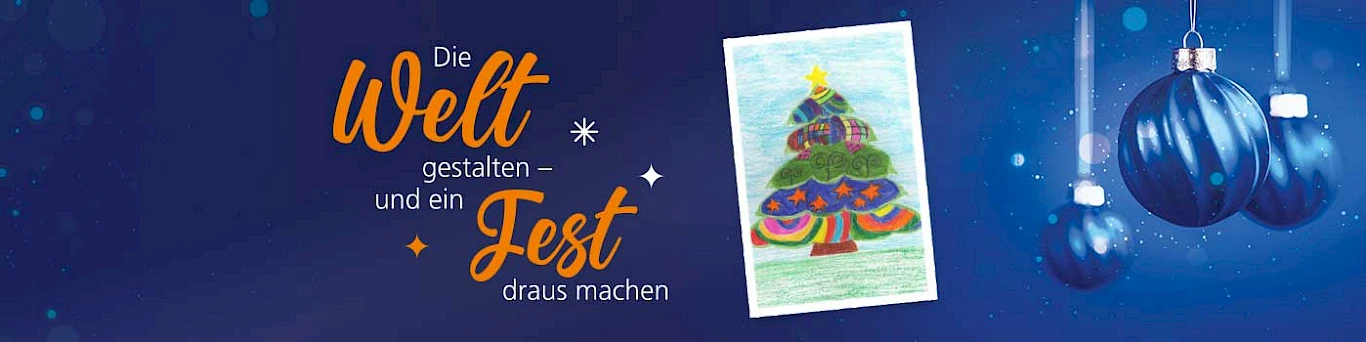 Unser schönster Weihnachtsbaum – Platz 1 des Malwettbewerbs