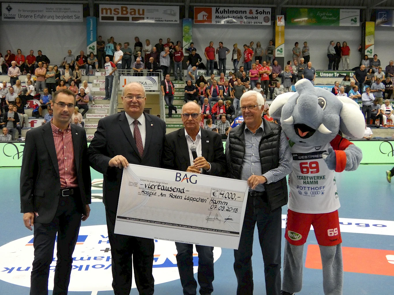 Unterstützung für das Hammer Hospiz